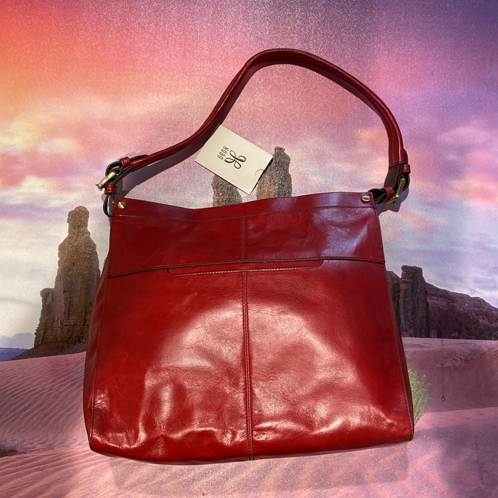 β₯οΈ HOBO leather Satchel Shoulder bag. - Picture 5 of 16